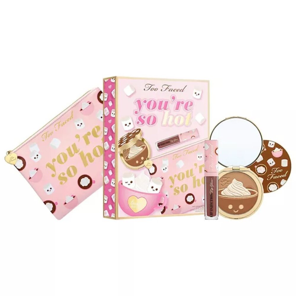 Too Faced: You're So Hot: Hot Cocoa Bronzer & Lip Gloss Set